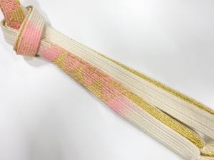 正絹　手組帯締め